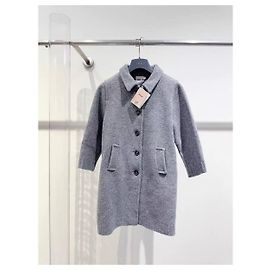 Chaqueta Miu Miu de lana gris Multicolor