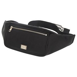 Sac banane en nylon Dolce & Gabbana Noir