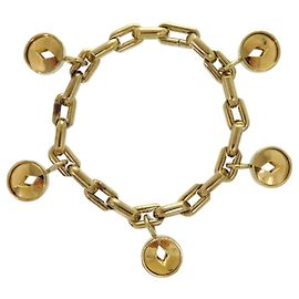 Pulsera con medallón calado Burberry Dorado