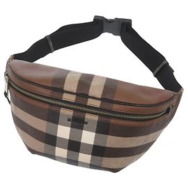 Burberry Mini Caisson Bum Bag Brown