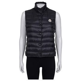 Moncler Daunenweste blau Sz.M gebraucht Andere