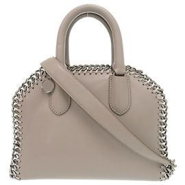 Stella Mc Cartney Borsa Stella McCartney Falabella Box Bag Marrone