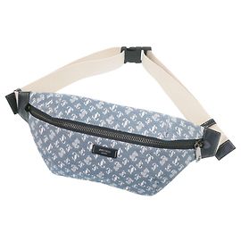 Jimmy Choo Denim Blue Fanny Pack e Sling Bag Azul