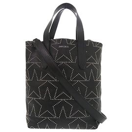 Saco Tote em couro preto com tachas Sofia Star da Jimmy Choo Preto