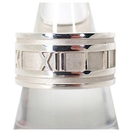 Autre Marque Tiffany & Co. 925 Atlas Wide Band Ring Andere