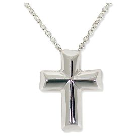 Autre Marque Tiffany & Co. 925 Tenderness Cross Pendant Necklace Other