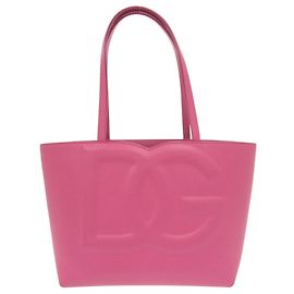 Saco de Compras Dolce & Gabbana DG Logo Rosa