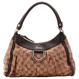 Borsa a tracolla Gucci Monogram GG Marrone