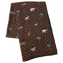 Louis Vuitton Stole LV x The Darjeeling Limited Edition Dark brown