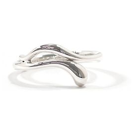 Autre Marque Anel Tiffany Freeform Teardrop Elsa Peretti Prata