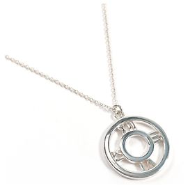 Autre Marque Collar Tiffany Atlas Open Medallion Plata