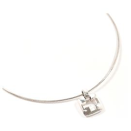 Autre Marque Tiffany & Co. Sterling Silver 925 Cross Necklace Silvery