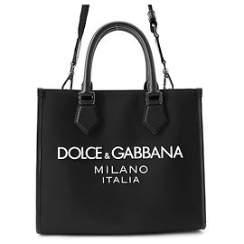 Sac Tote Dolce & Gabbana en nylon noir Noir