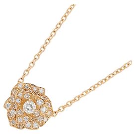 Piaget Rose Pendant Necklace in 18K Pink Gold Other