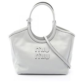 Bolso de mano 2-Way Miu Miu Ivy Azul