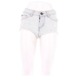 Autre Marque Mini short bleu clair Bleu