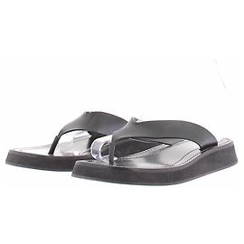 The row Infradito in pelle "GINZA" Nero