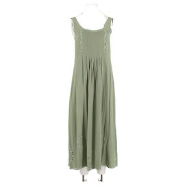 Autre Marque SHINTA Green Midi Dress Green