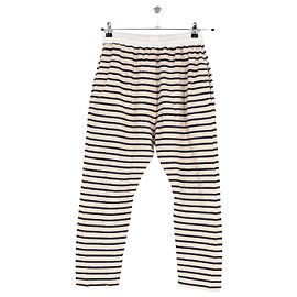 Autre Marque BASSIKE Straight Pants Beige Cotton Beige