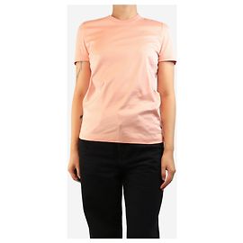 Loro Piana T-shirt de algodão rosa - size UK 12 Rosa