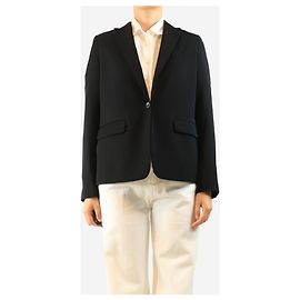 Vince Blazer noir à boutonnage simple - size UK 10 Noir
