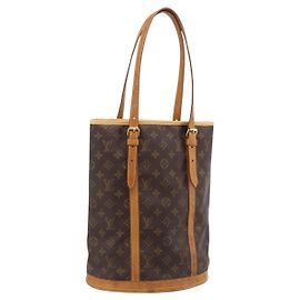 LOUIS VUITTON Monogram Bucket GM Shoulder Bag M42236 LV Outro