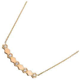 Chaumet B de Diamond Halskette Golden