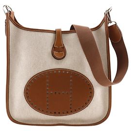 Hermès Hermes Evelyne 1 PM Shoulder Bag Brown