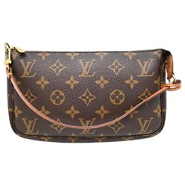 Louis Vuitton Pochette Accessoires Pouch Braun