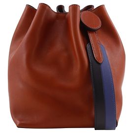 Hermès Bolsa de ombro Hermes Ricol 17 Vermelho