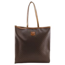 Céline Saco Tote Vintage Celine Macadam Marrom