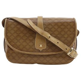 Céline Celine Triomphe Shoulder Bag Brown