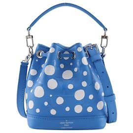 Louis Vuitton Nano Noe Shoulder Bag Blue