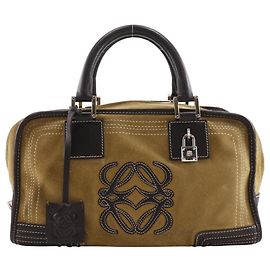 Sac à main Loewe Amazona 28 Marron