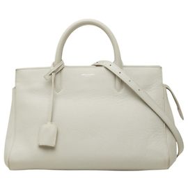 Autre Marque Bolso Saint Laurent Cabas Rive Gauche Gris