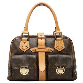 Borsa Louis Vuitton Monogram Manhattan GM Marrone