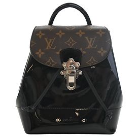 Louis Vuitton Black Monogram Vernis Hot Springs Black