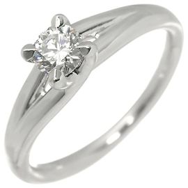 Chaumet Liens Solitaire Diamond Ring in Platinum Other