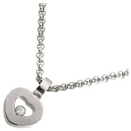 Chopard Happy Diamonds Heart Necklace in White Gold Other