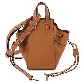 Bolso LOEWE Hammock Drawstring Mini Castaño