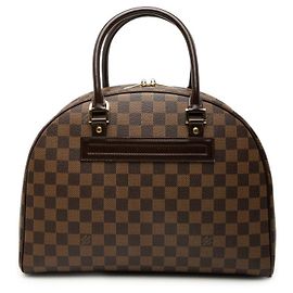 Louis Vuitton Damier Nolita Handbag Brown