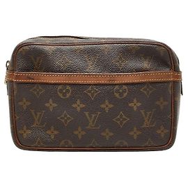 Louis Vuitton Compiegne 23 Clutch M51847 Marrone