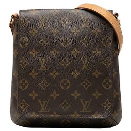 Louis Vuitton Musette Salsa Shoulder Bag Brown