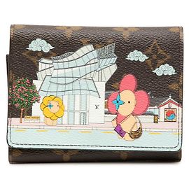 Portefeuille Louis Vuitton Victorine Trifold Marron