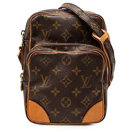 Louis Vuitton Monogram Amazon Crossbody Bag Brown