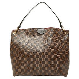 Bolsa de Ombro Louis Vuitton Damier Graceful PM Marrom