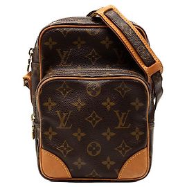 Louis Vuitton Monogram Amazon Crossbody Bag Braun