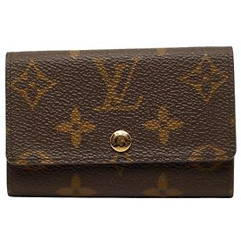 Louis Vuitton Portachiavi 6 Ganci Marrone