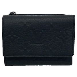 Portefeuille Louis Vuitton Tri-fold Noir