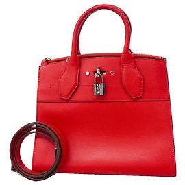 Louis Vuitton City Steamer PM Handtasche Rot
